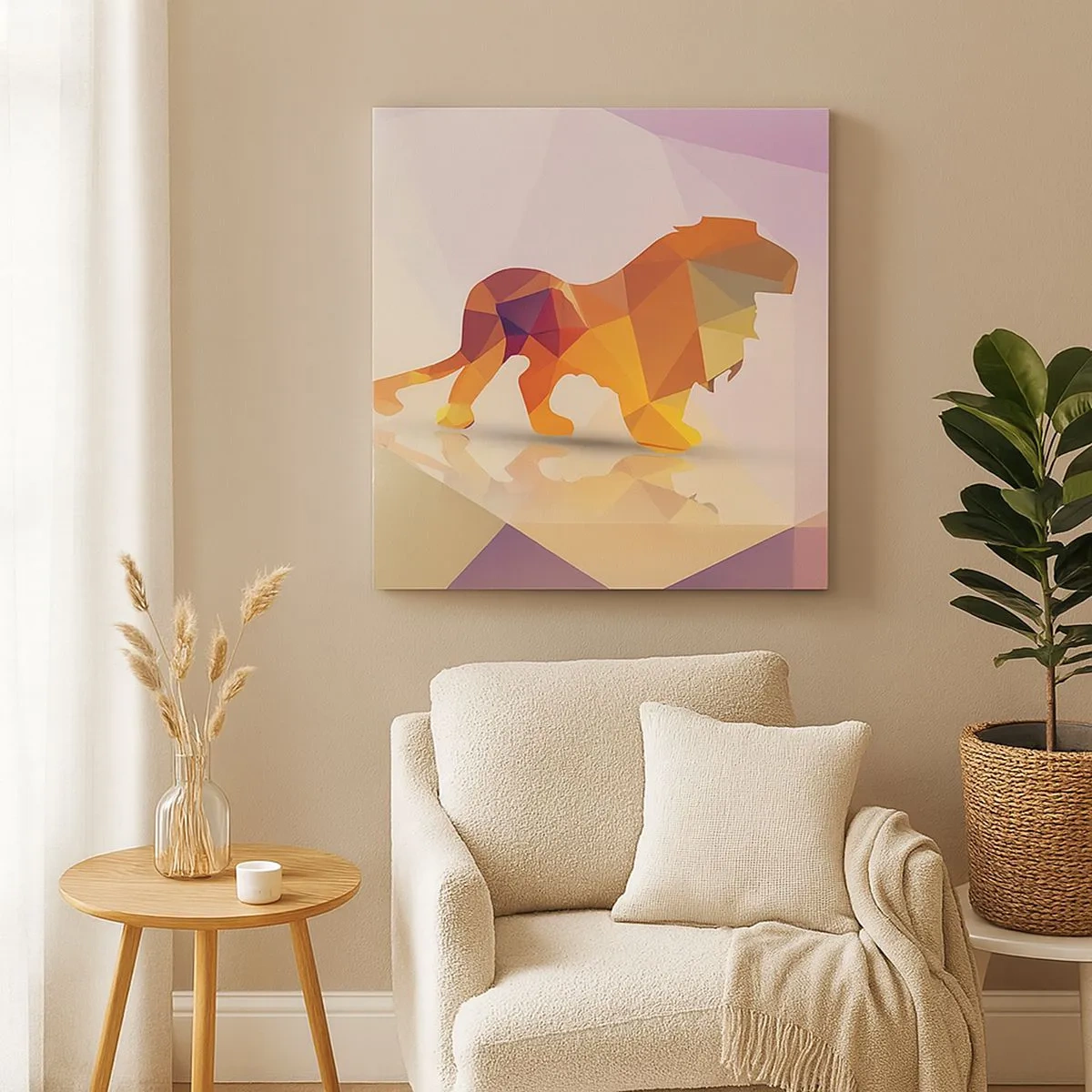 Vászonkép - A gyémánt király - 30x30 cm