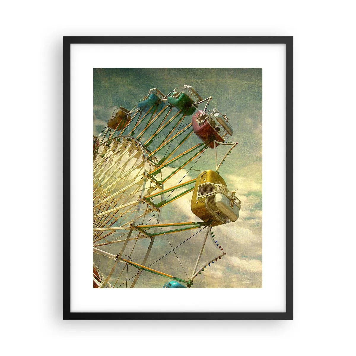 Poszter fehér keretben - Lesz, lesz mulatság.... - 40x50 cm