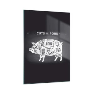 Üveg kép - Mészáros ábécéskönyve - 50x70 cm