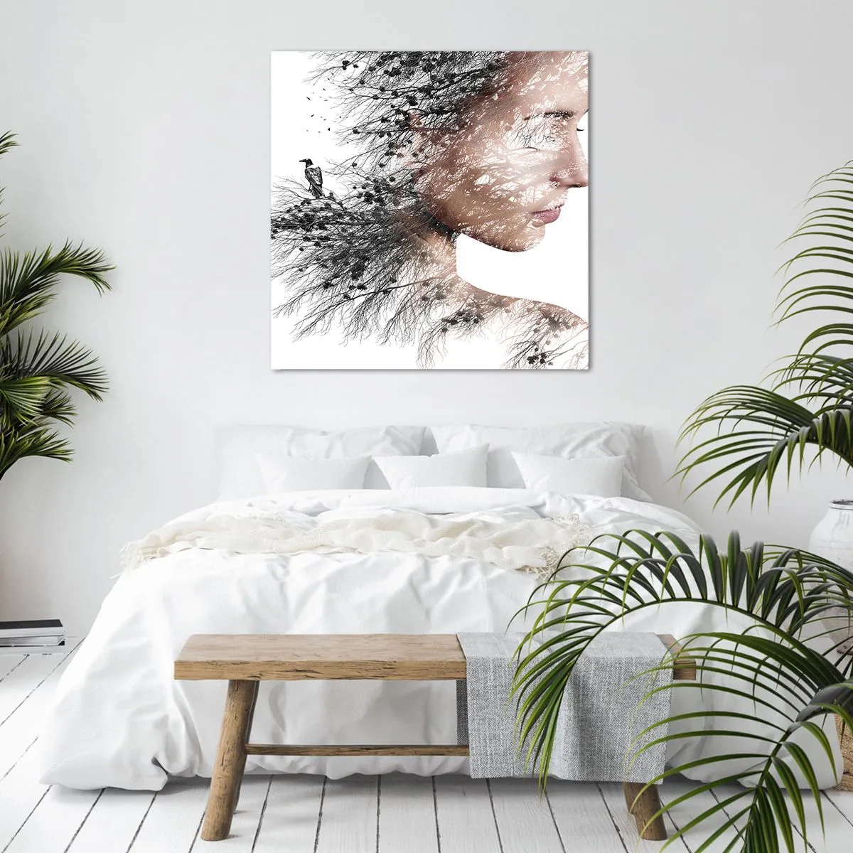 Vászonkép - Az erdő szelleme - 60x60 cm