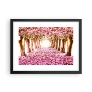 Poszter fehér keretben - Út a paradicsomba - 40x30 cm