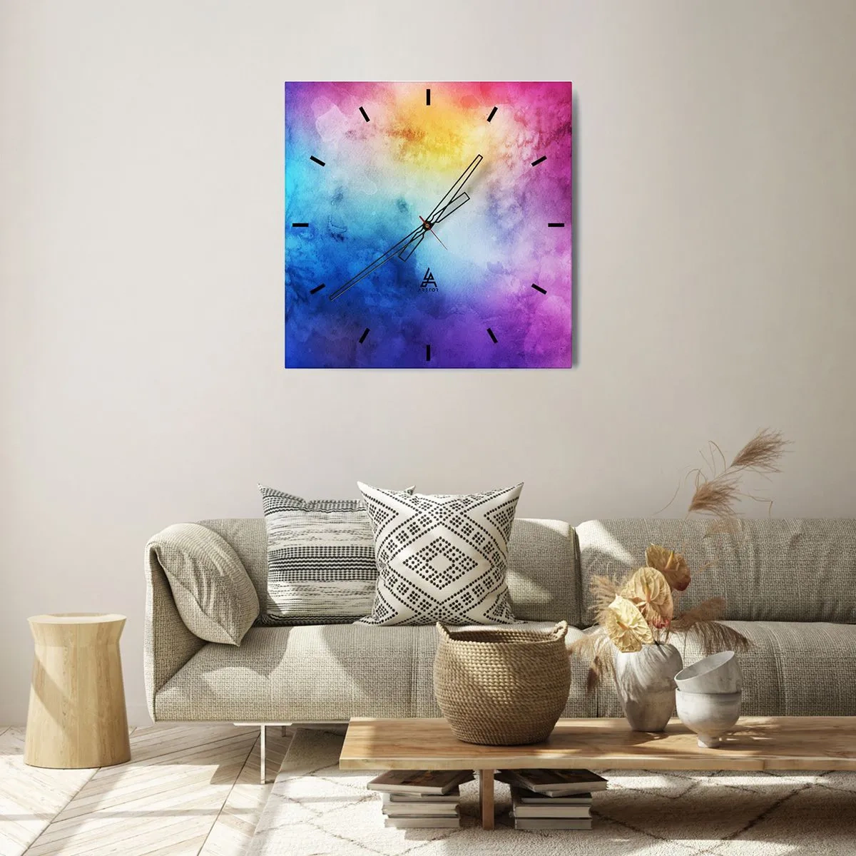 Falióra, Óra - Majdnem a hetedik mennyországban - 40x40 cm