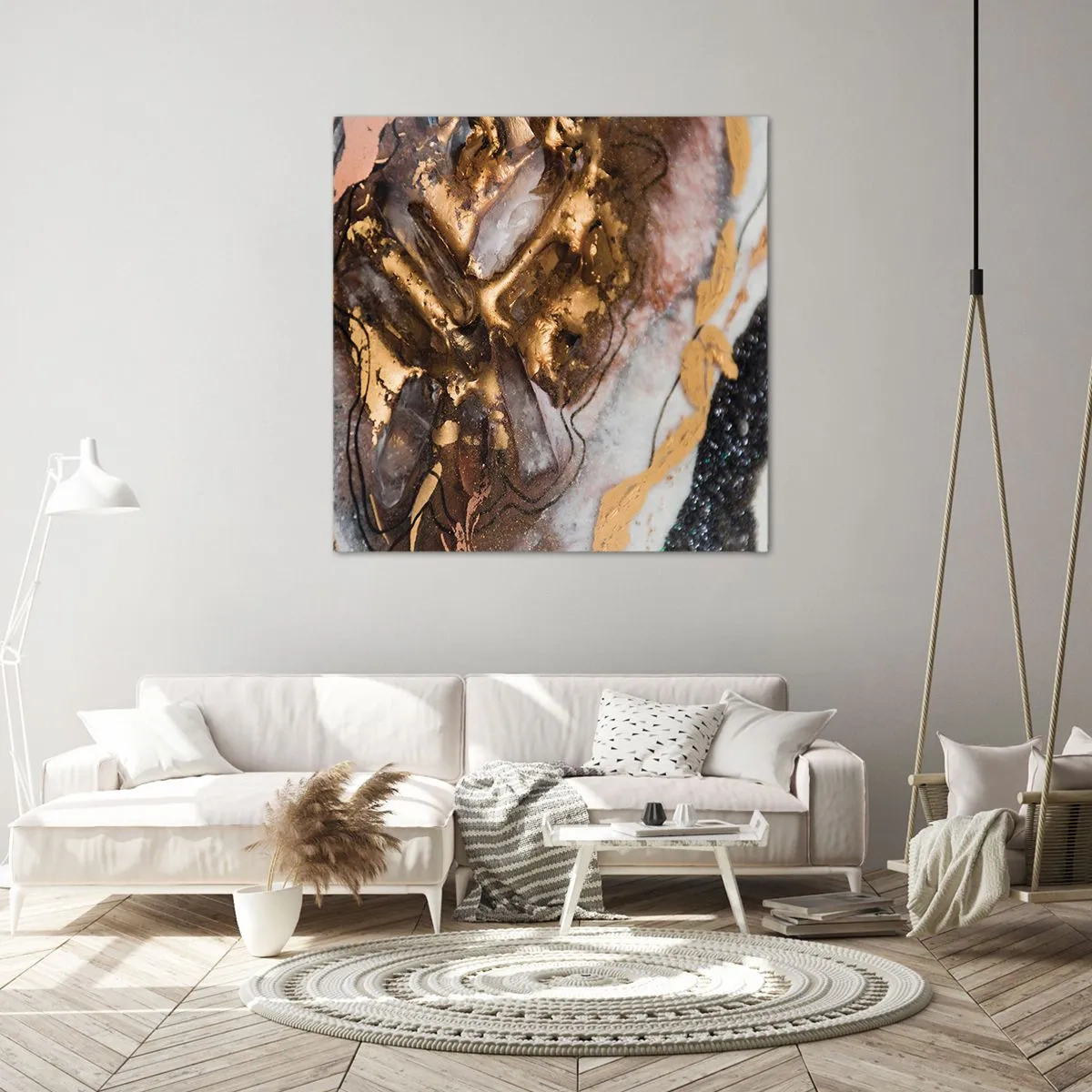 Vászonkép - A föld eleme - 70x70 cm