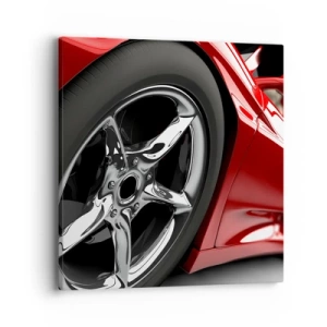 Vászonkép - Gyorsaságnak született - 40x40 cm