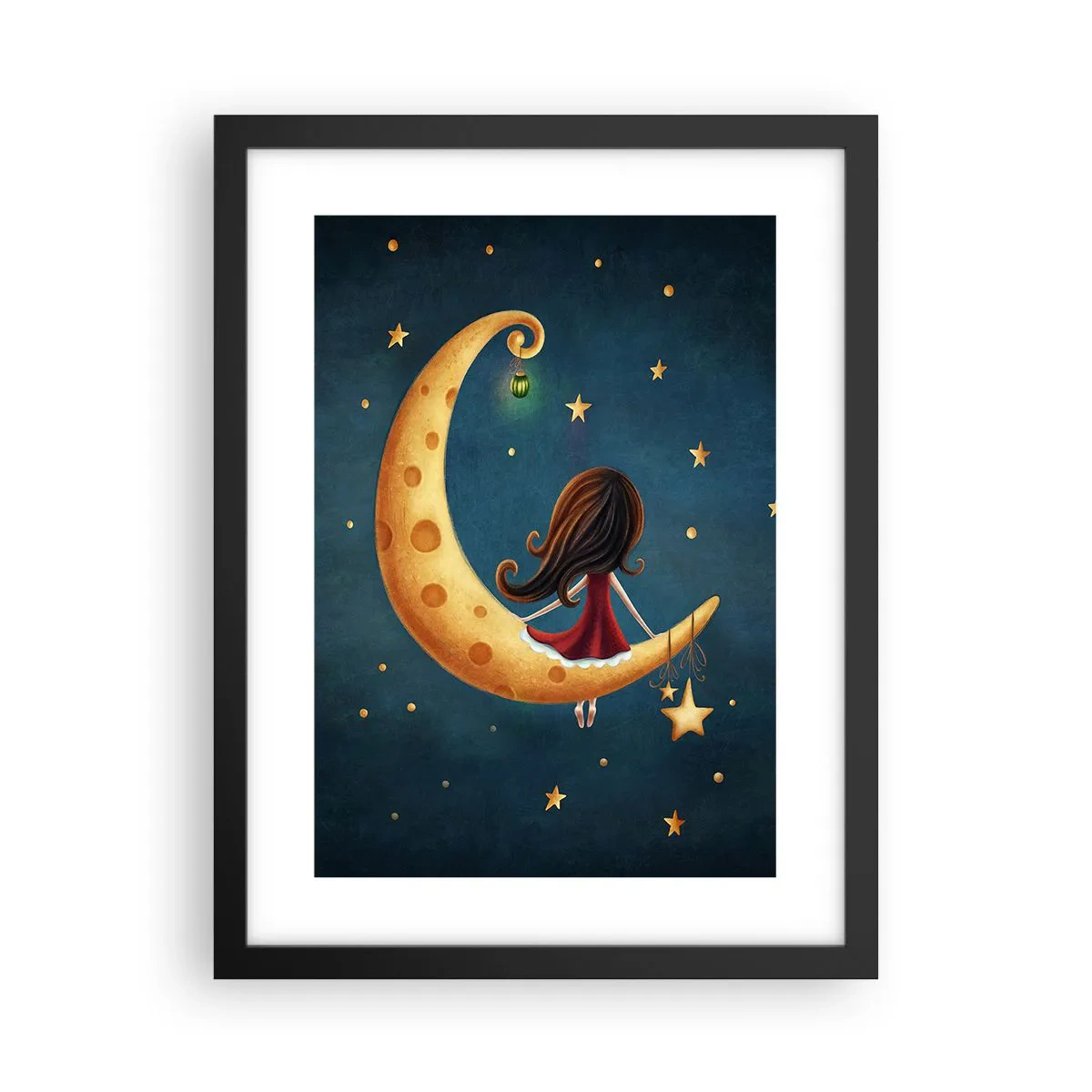 Poszter fehér keretben - Egyszer volt… - 30x40 cm