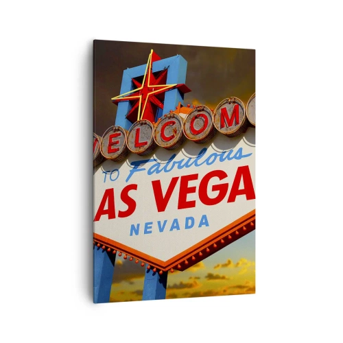 Vászonkép - A sors mosolyáért - 70x100 cm