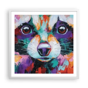 Poszter fekete keretben - Csak jó érzelmek - 60x60 cm