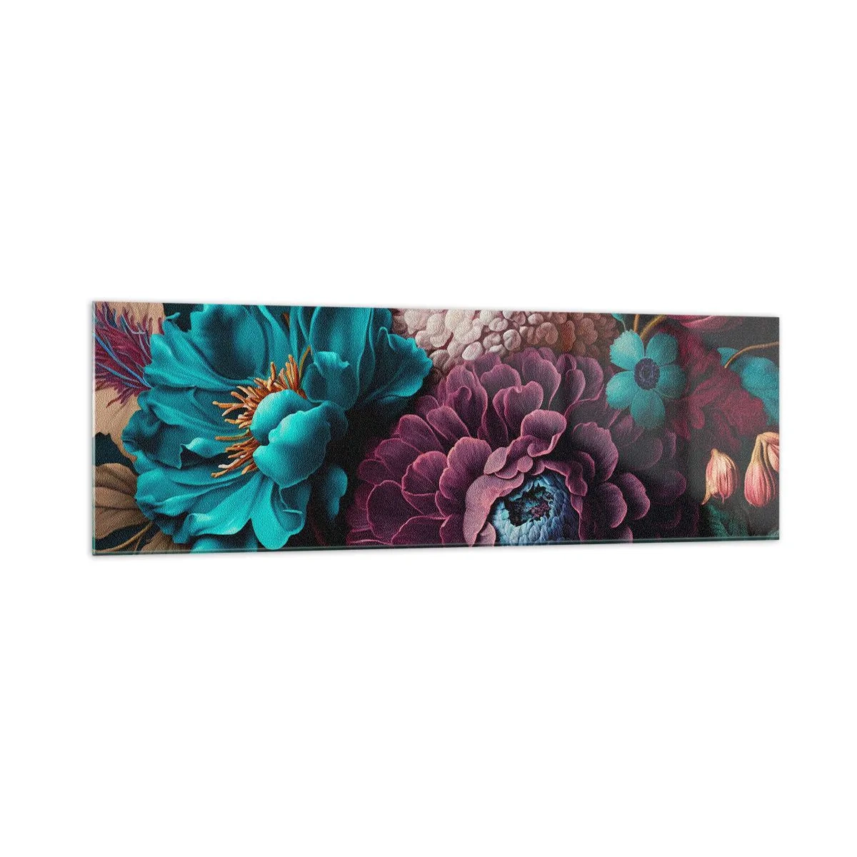 Üveg kép - A természet bőségében - 160x50 cm