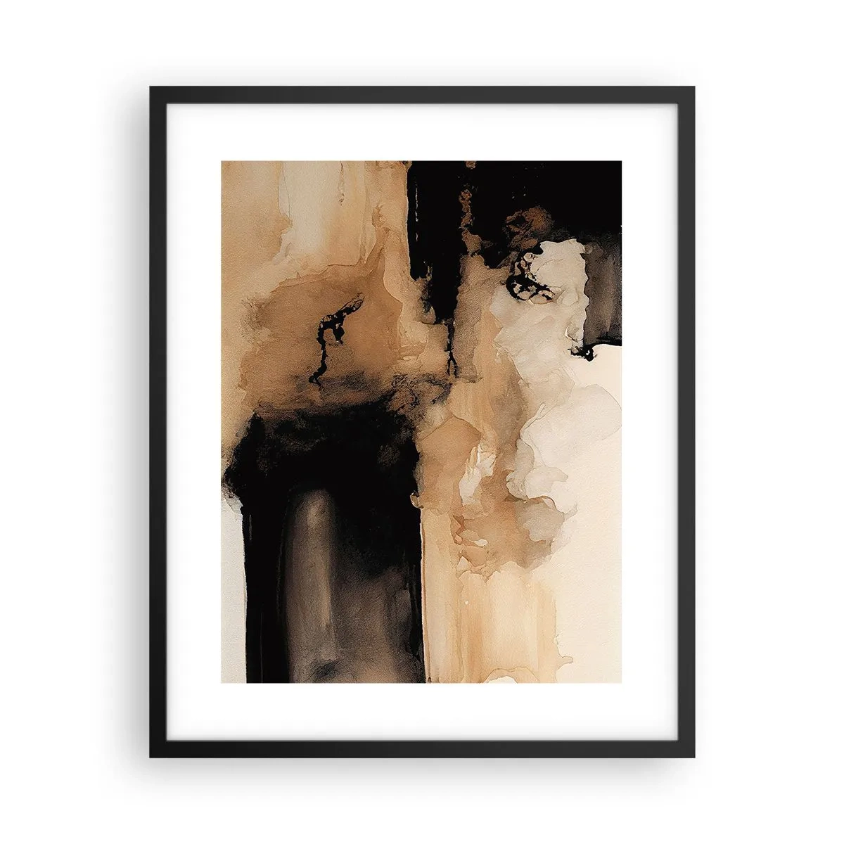 Poszter fehér keretben - Egy érdekes absztrakció - 40x50 cm