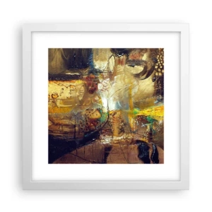 Poszter fekete keretben - Hideg, melegebb,meleg - 30x30 cm