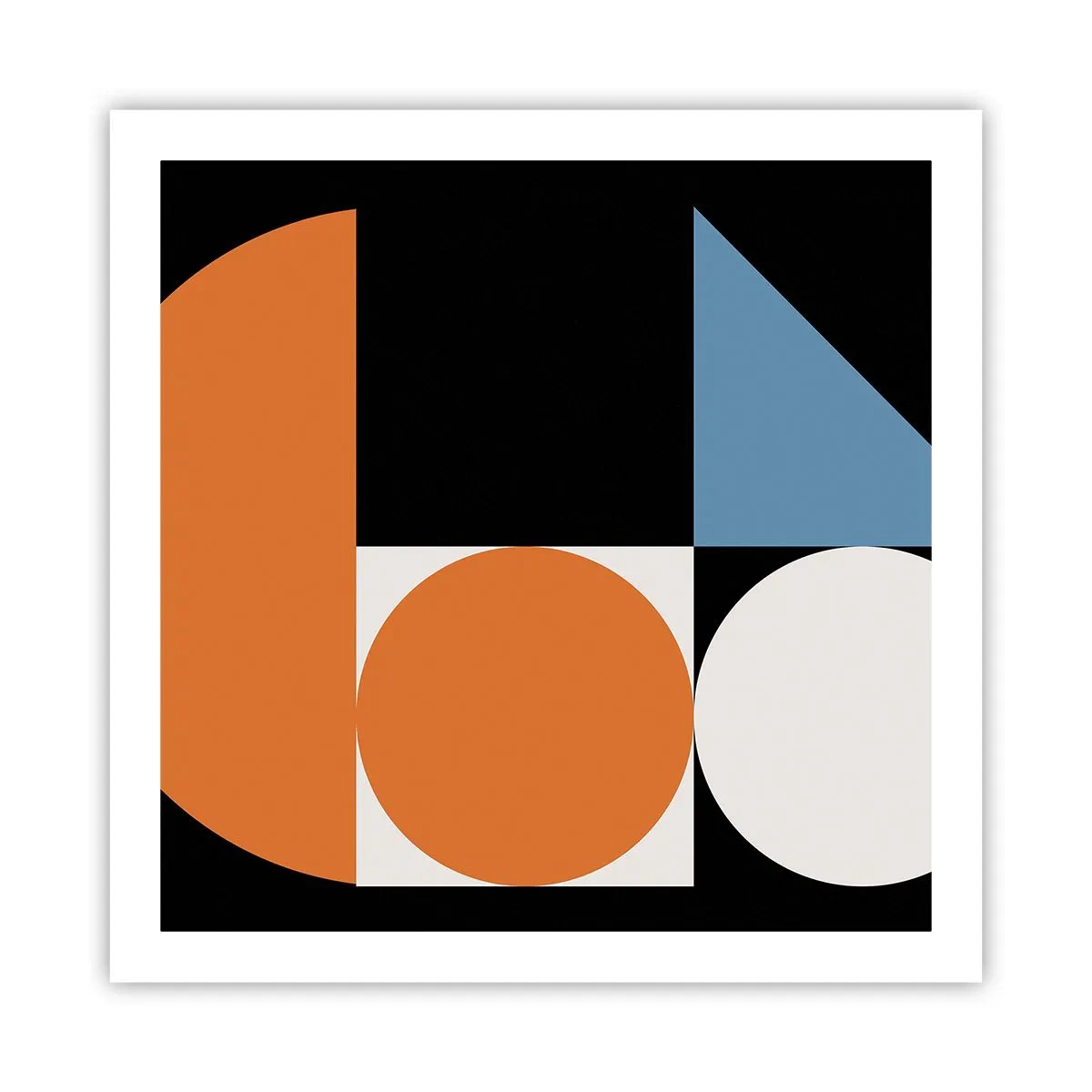 Poszter - Képletes rendszer - 60x60 cm