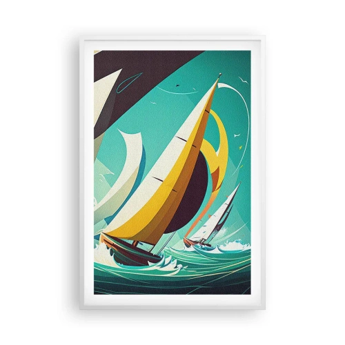 Poszter fekete keretben - Közelről és személyesen az elemekkel - 61x91 cm