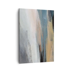 Vászonkép - Absztrakció: északi táj - 50x70 cm