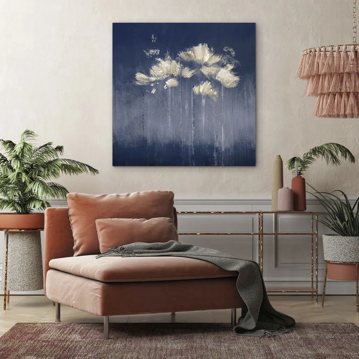 Vászonkép - Mint szirmok a szélben - 40x40 cm