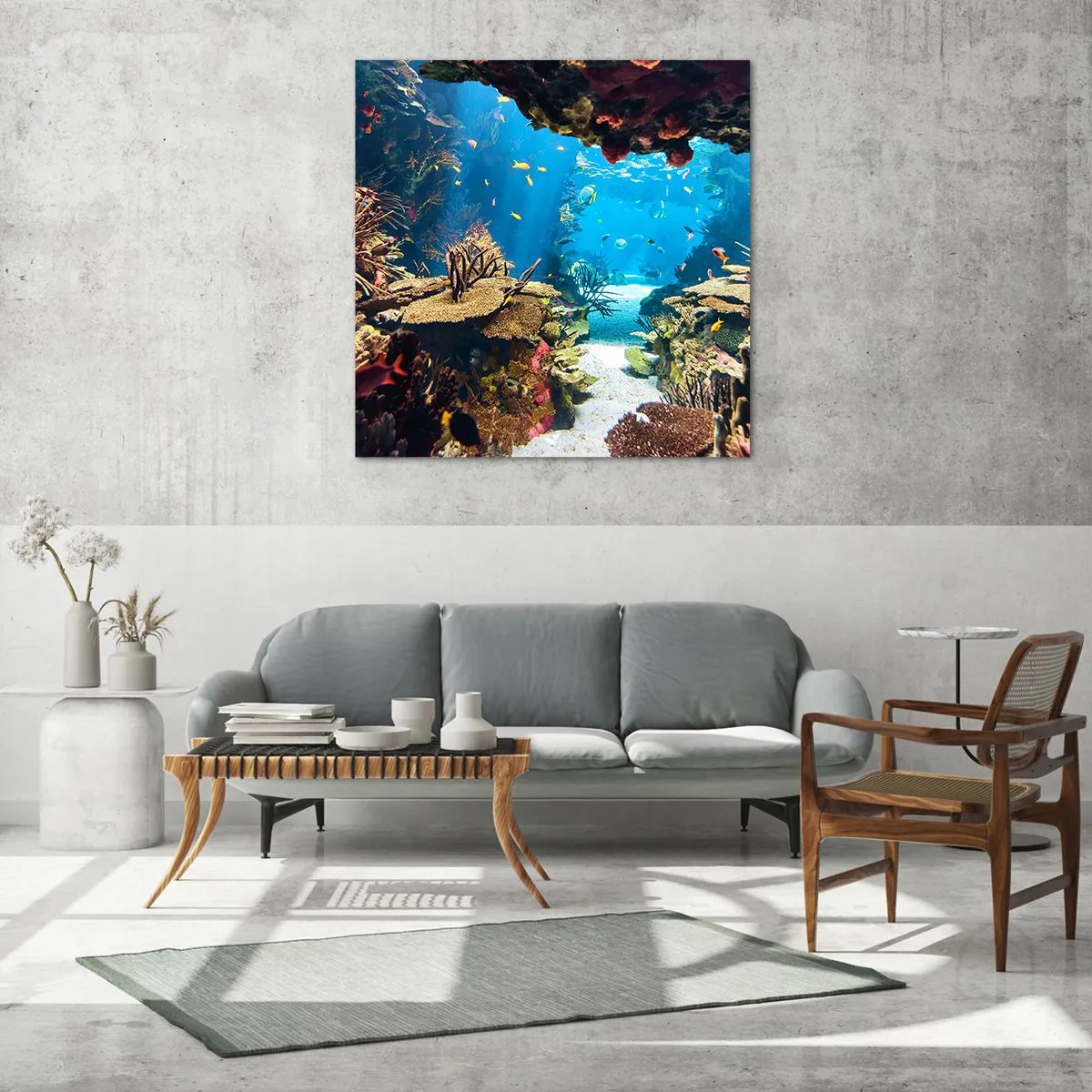 Üveg kép - Nem is álmodtál róla - 50x50 cm