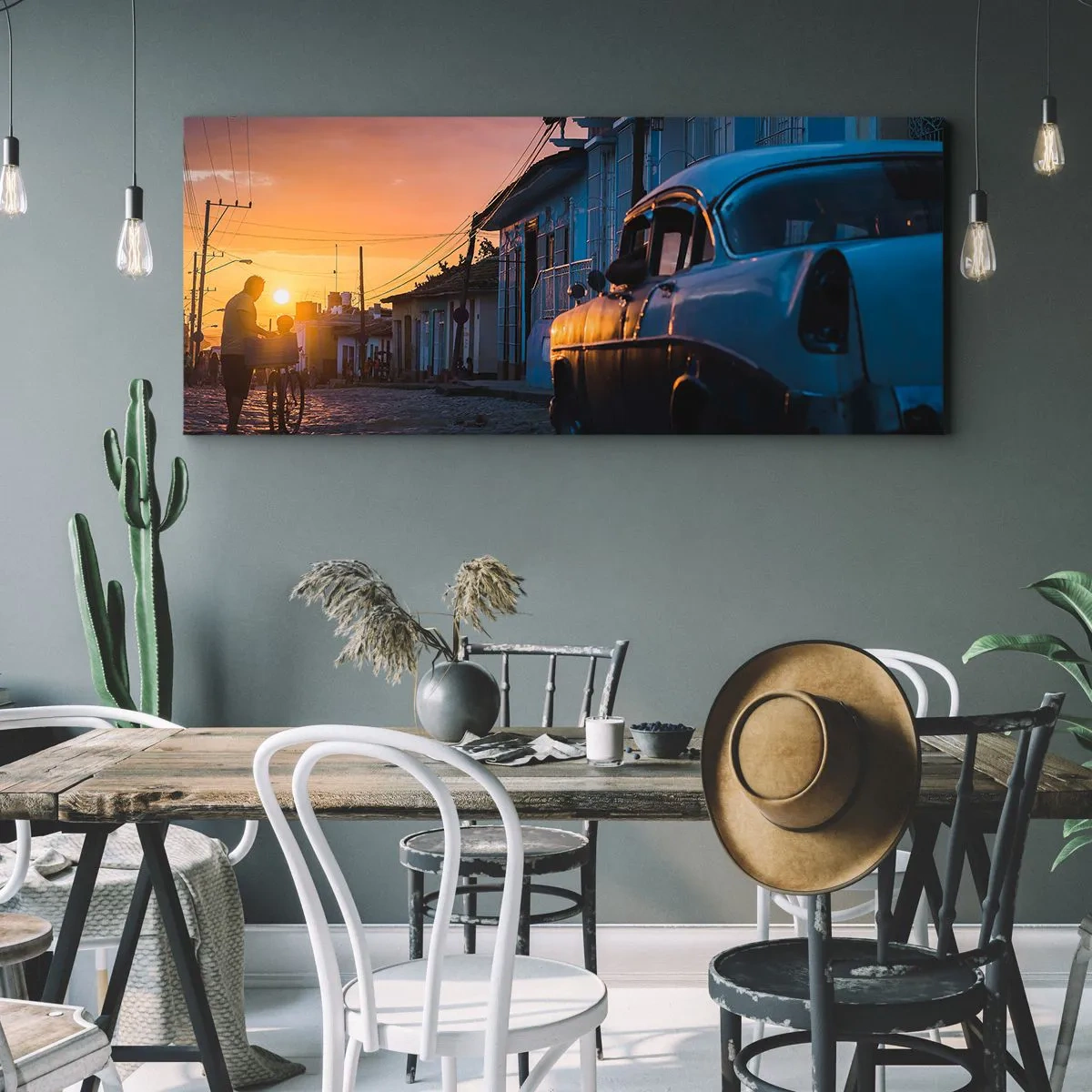 Vászonkép - Itt lassul az idő - 100x40 cm