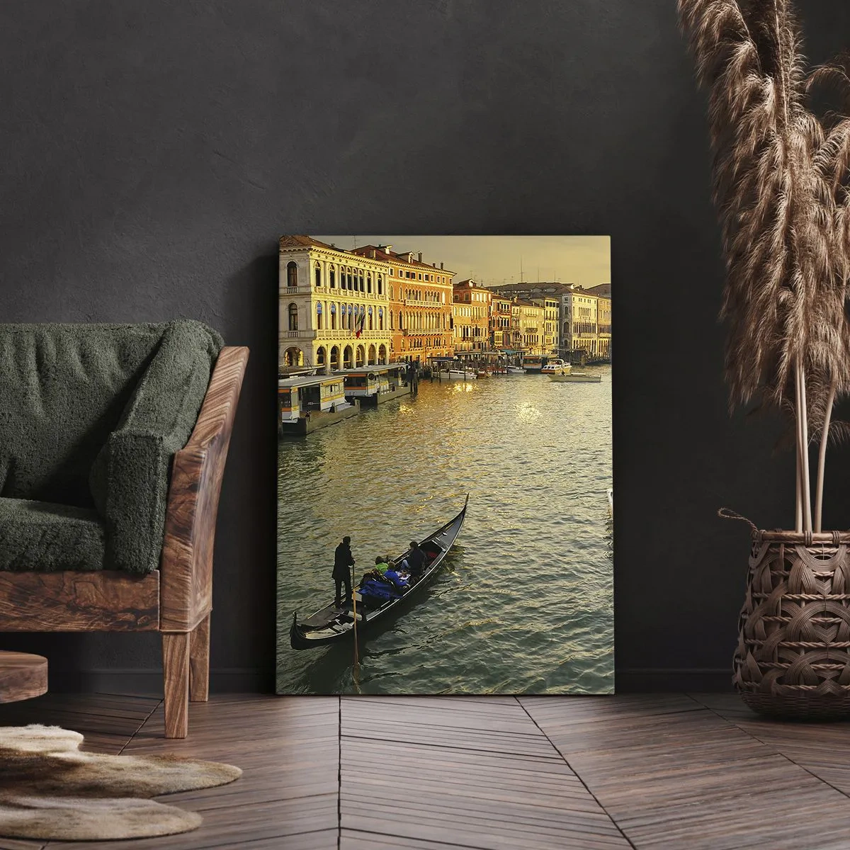 Vászonkép - Az utca napos oldalán - 80x120 cm