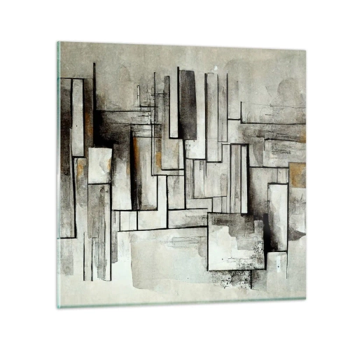 Üveg kép - Az egyszerűség ereje - 70x70 cm