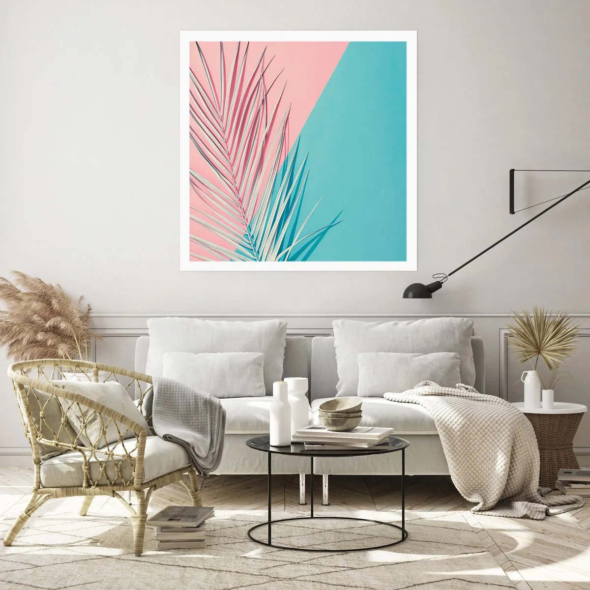 Poszter - Trópusi impresszió - 40x40 cm