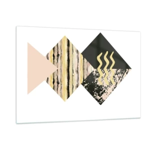 Üveg kép - Nem olyan egyszerű - 120x80 cm