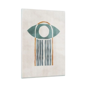 Üveg kép - Jelek és rituálék - 50x70 cm