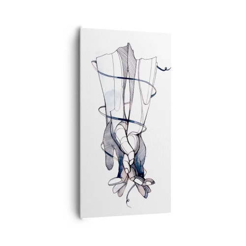 Vászonkép - Érintés tanulmányozása - 65x120 cm