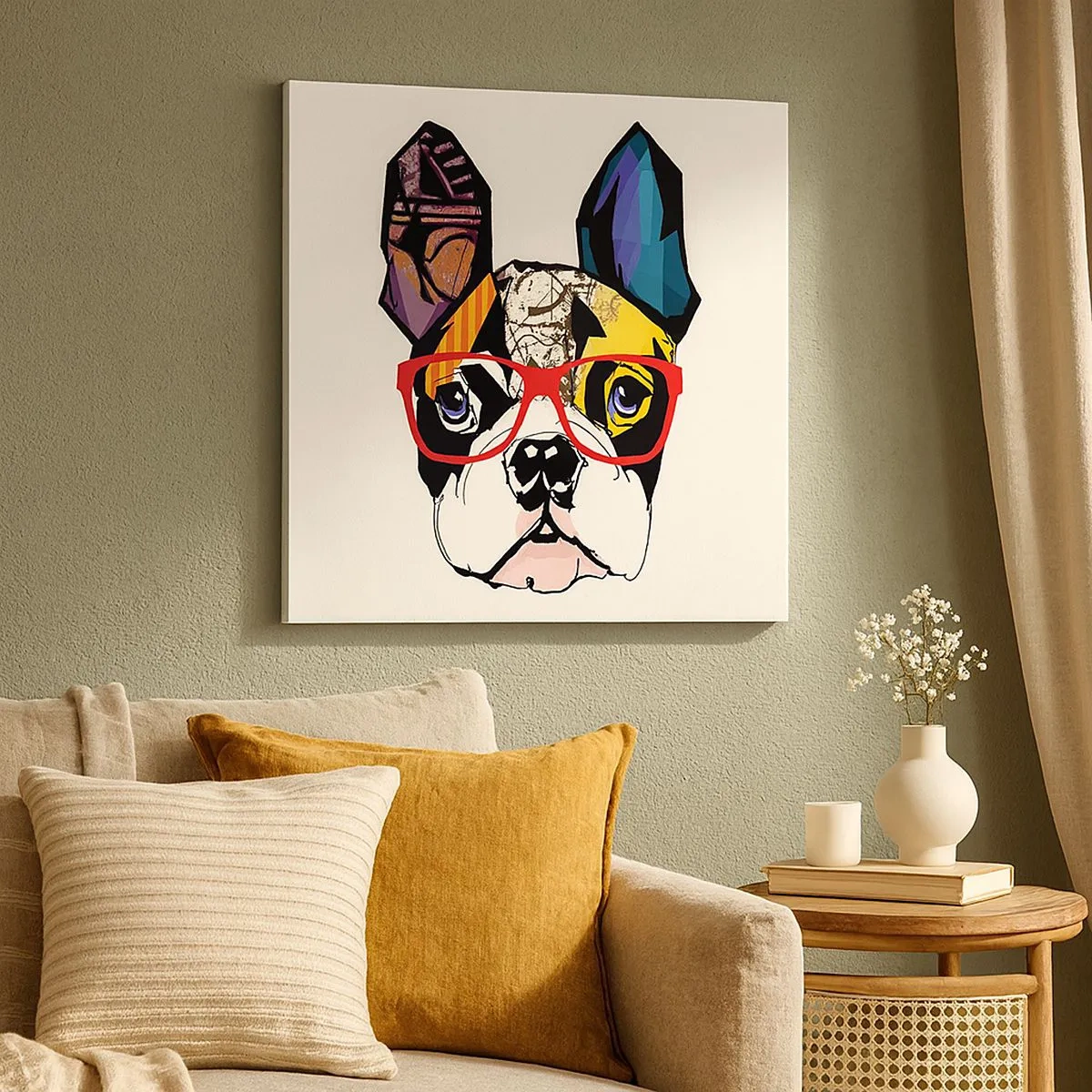 Vászonkép - Értelmiségi - 30x30 cm