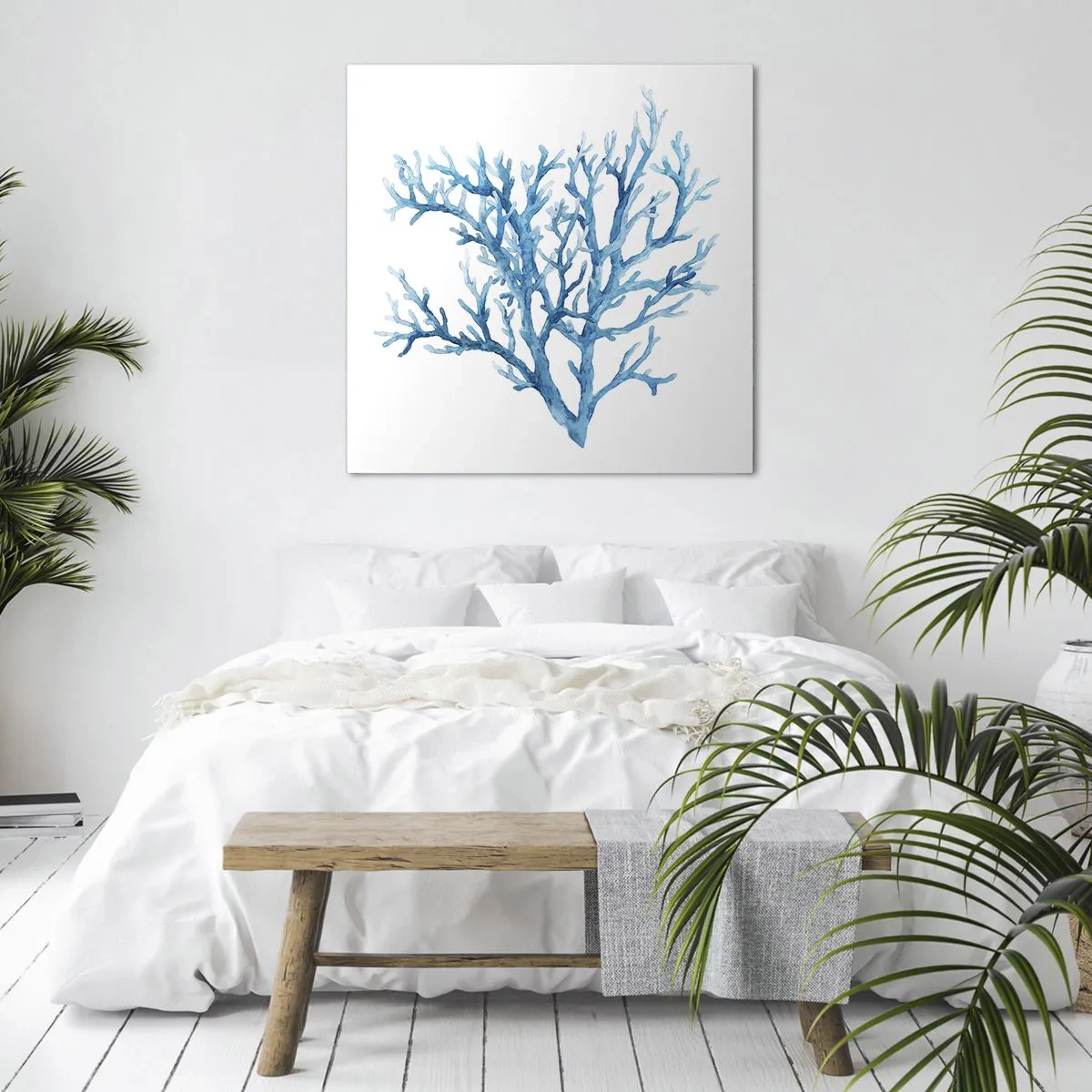 Vászonkép - Tengeri filigrán - 60x60 cm