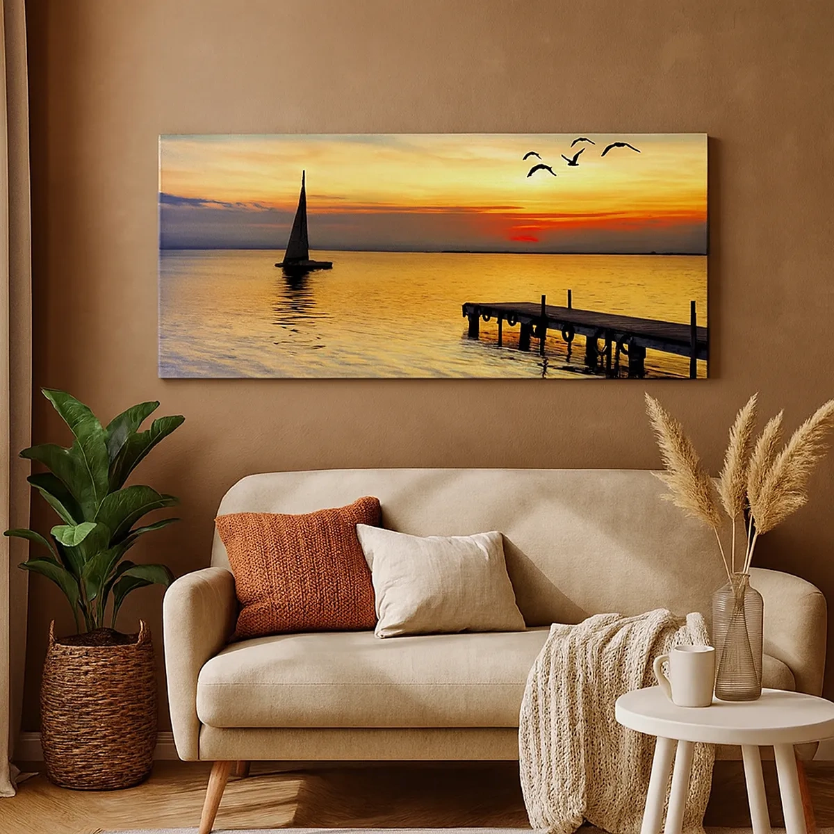 Vászonkép - Az esti visszatérések - 30x30 cm