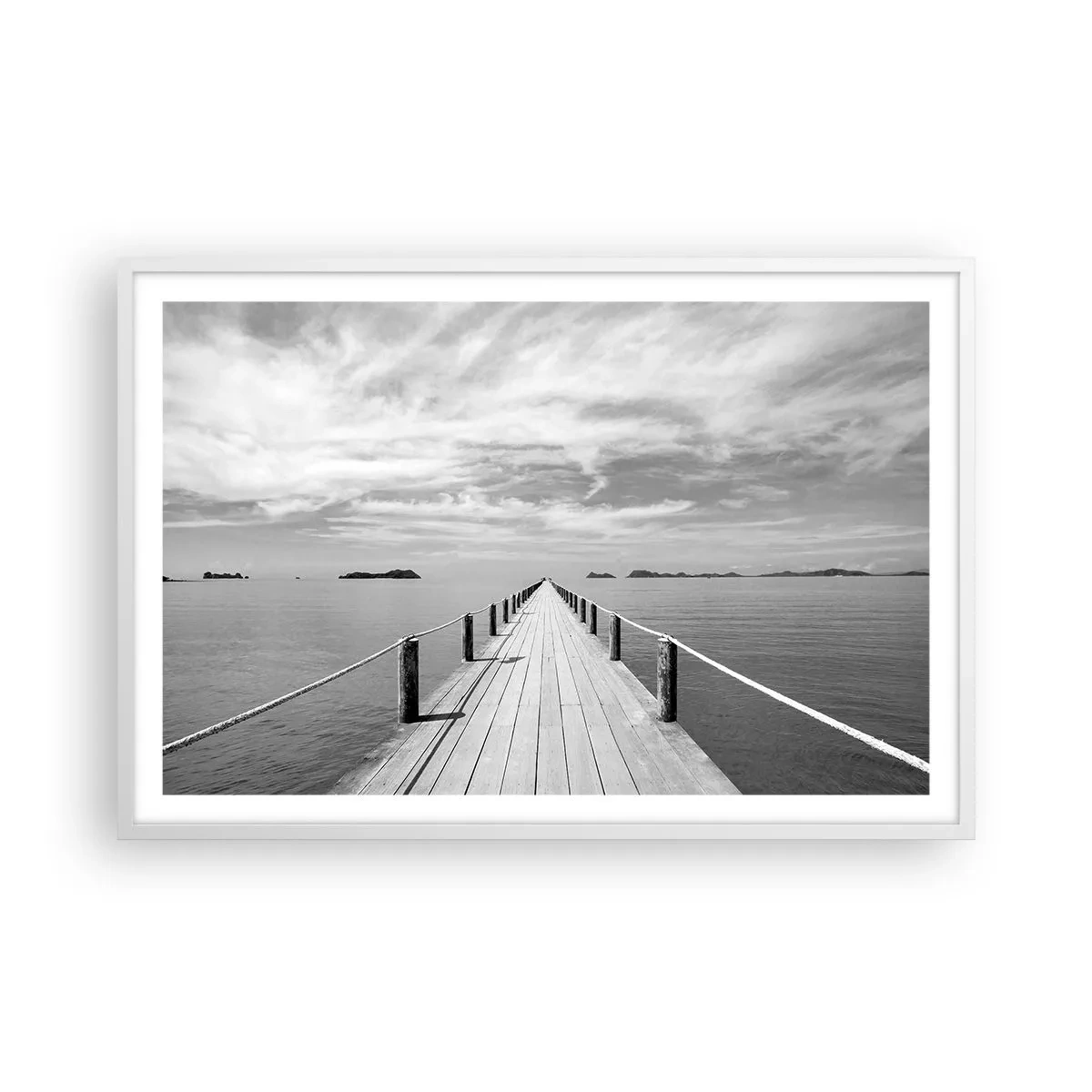 Poszter fekete keretben - Talán egy kirándulás... - 91x61 cm