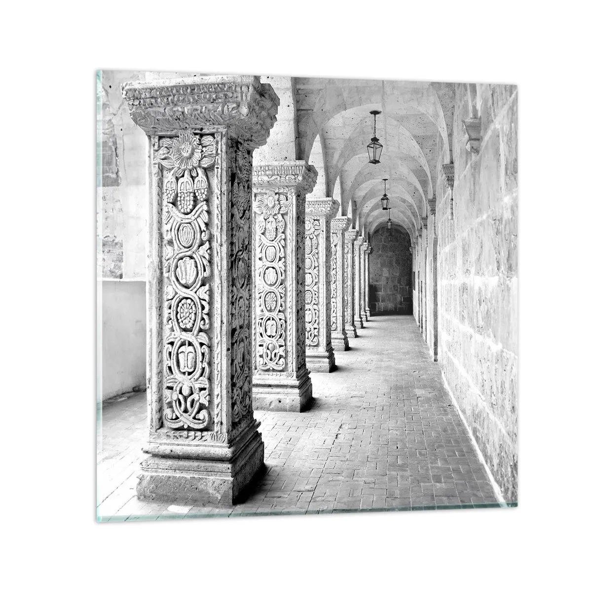 Üveg kép - És hová megy...? - 70x70 cm