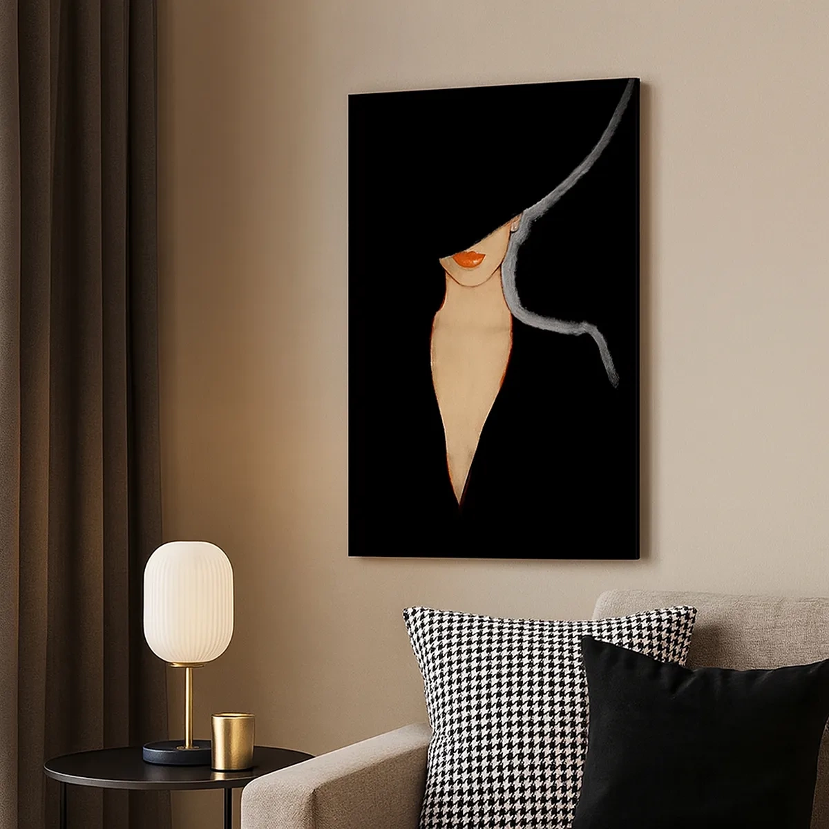 Vászonkép - Elegancia és stílus - 50x70 cm