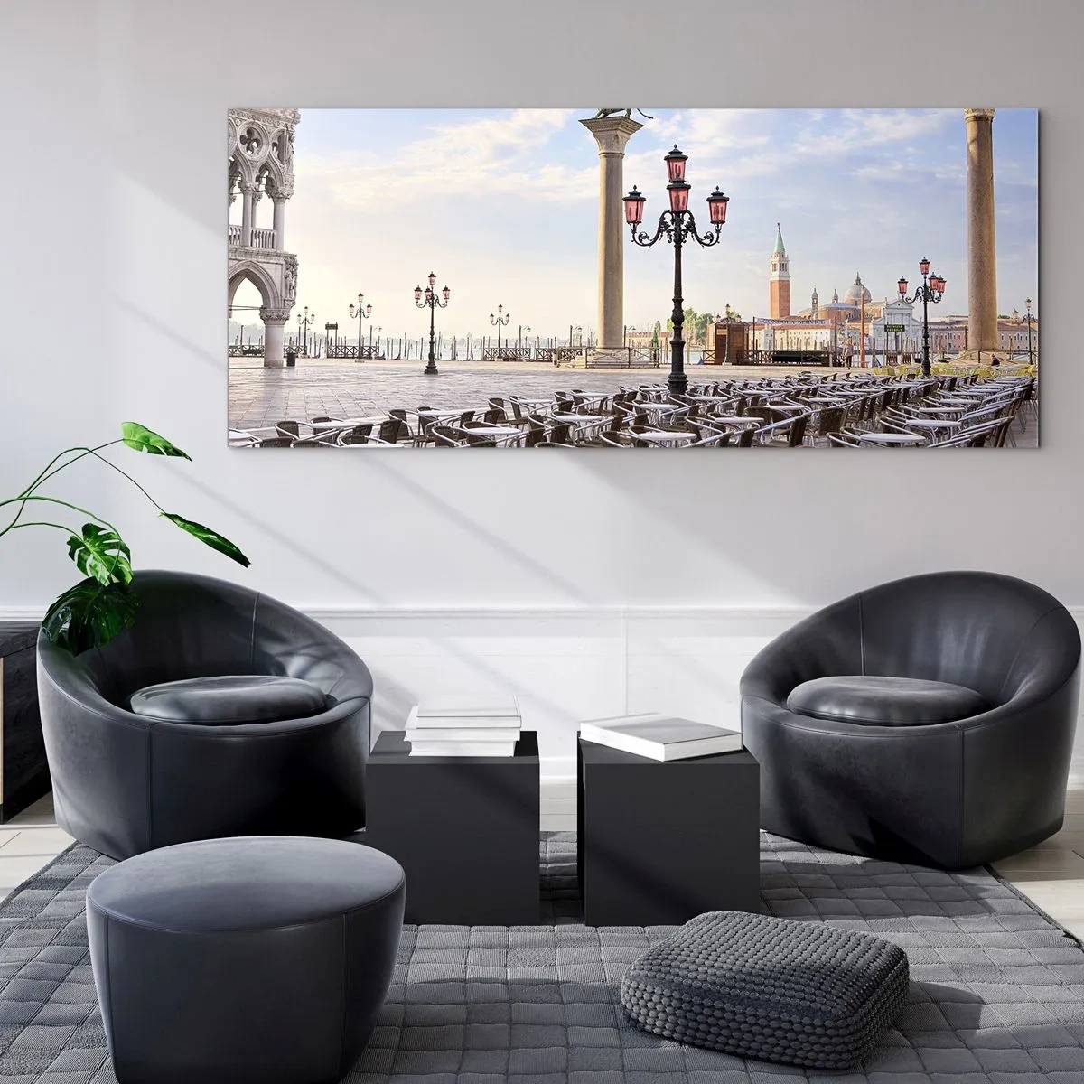 Üveg kép - Gyere, minden készen áll - 90x30 cm