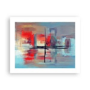 Poszter - Tájkép egy ismeretlen dimenzióban - 50x40 cm