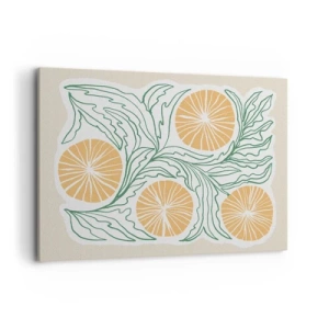 Vászonkép - Etnikus egy csipet absztrakcióval - 100x70 cm