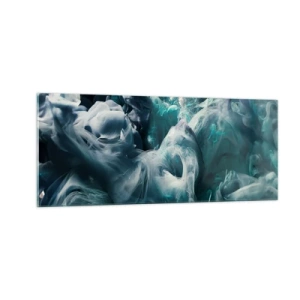 Üveg kép - A színek mozgása - 100x40 cm