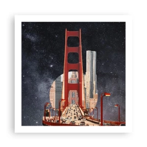 Poszter - Mindig a középpontban - 60x60 cm