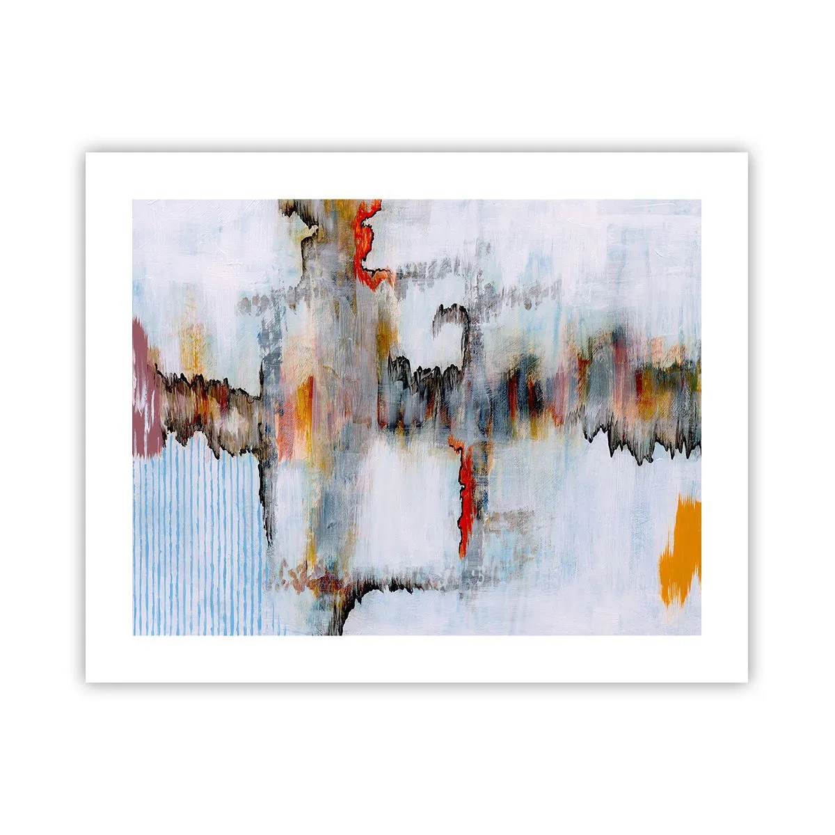 Poszter - Egy bottal a vízen - 50x40 cm