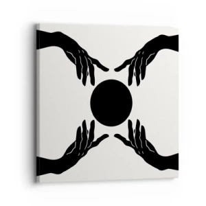 Vászonkép - Egy titkos jel - 30x30 cm