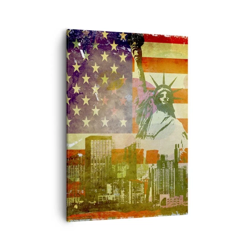 Vászonkép - Viva America! - 50x70 cm
