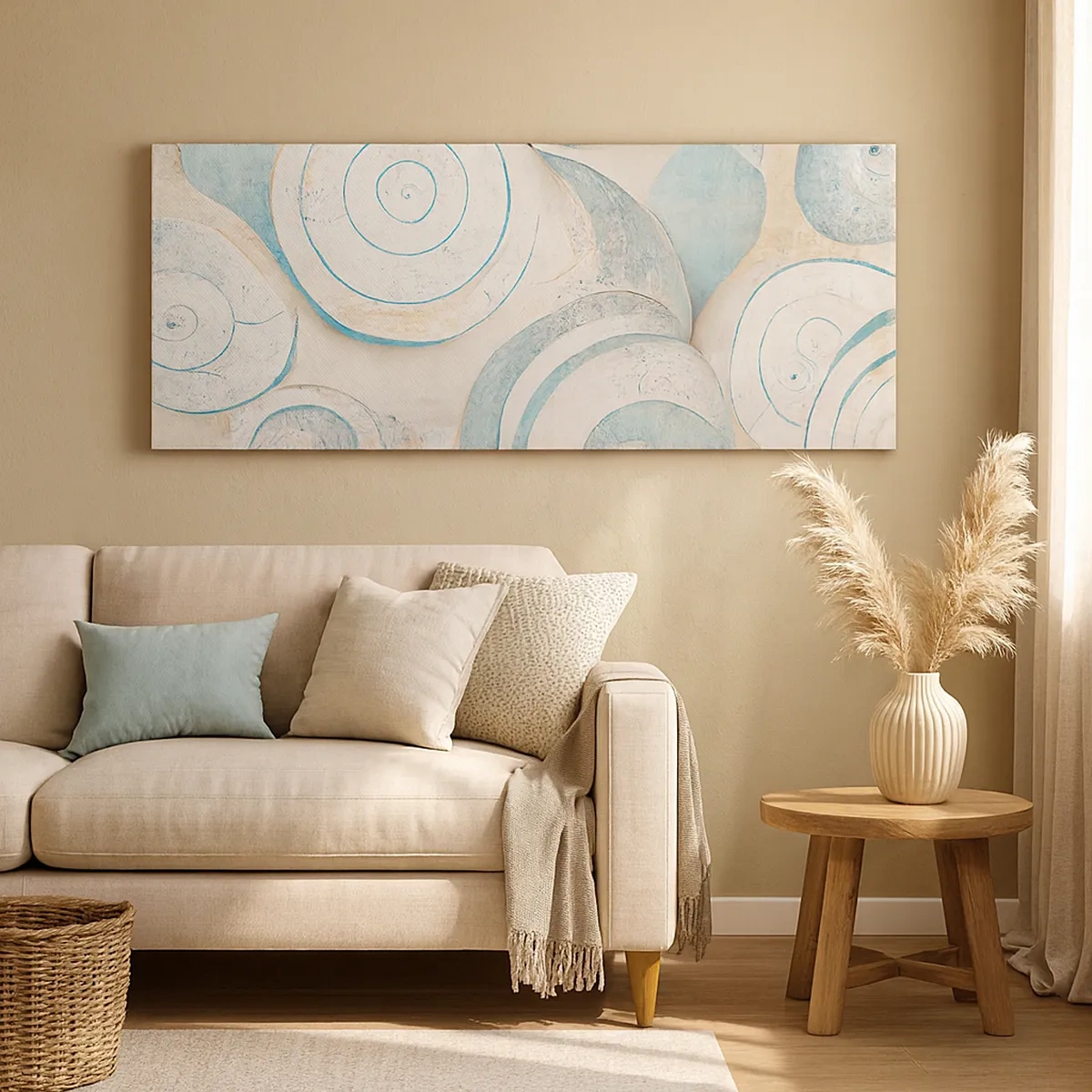 Vászonkép - Mit rejt a kagyló? - 30x30 cm