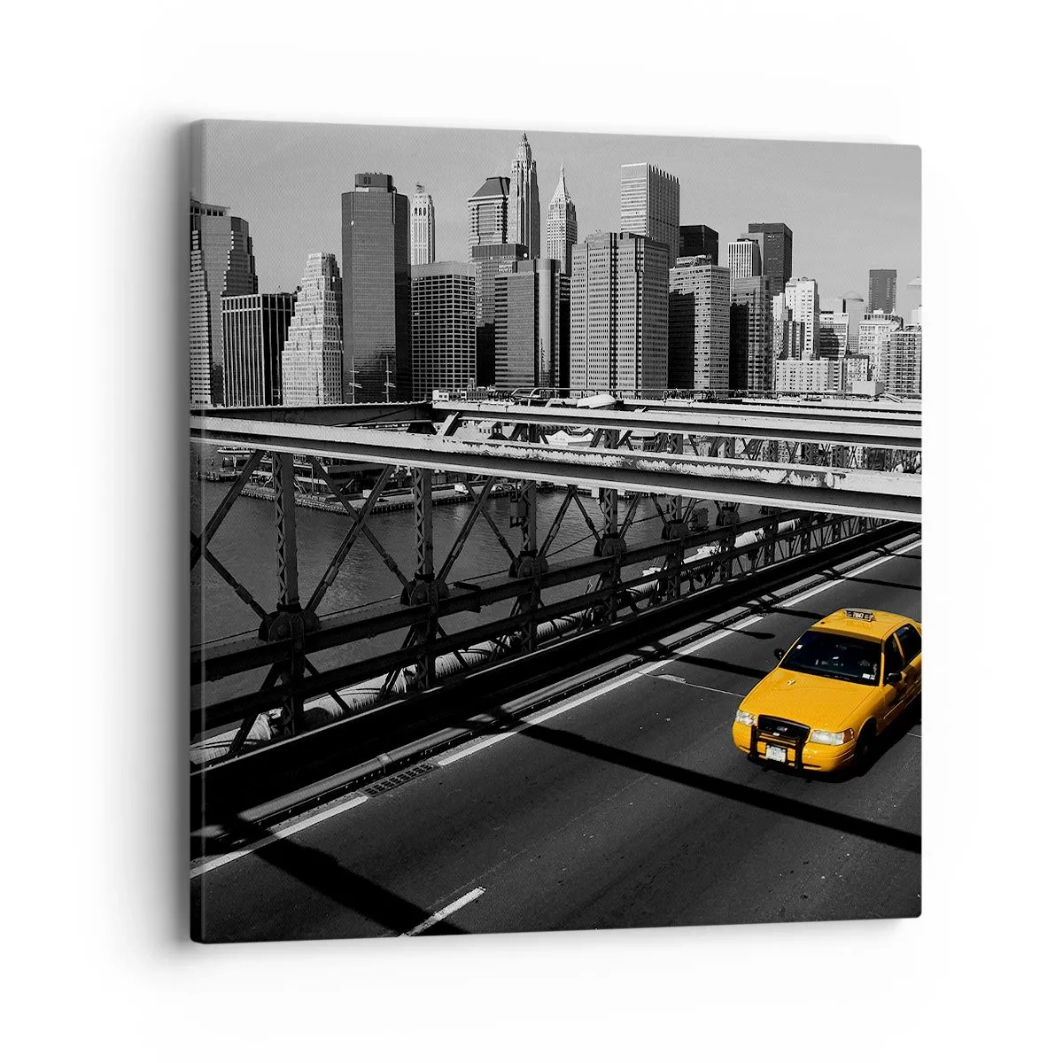 Vászonkép - Nagy város színei - 40x40 cm