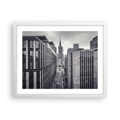 Poszter fekete keretben - Varsói völgy - 50x40 cm