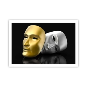 Poszter - Az élet színház - 91x61 cm