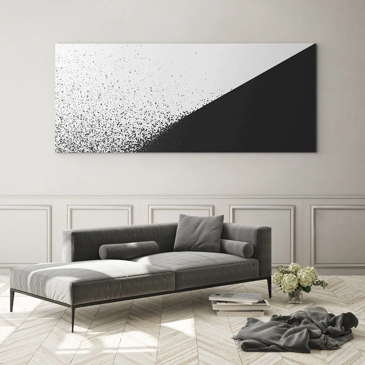 Üveg kép - Egyre gyorsabban, egyre többet - 120x50 cm