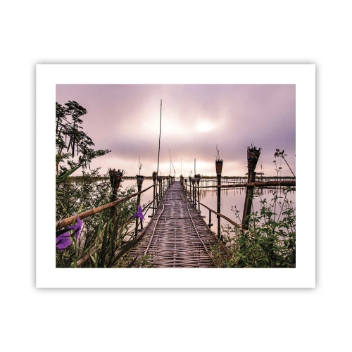 Poszter - Nyugalom és csend Ázsiában - 50x40 cm