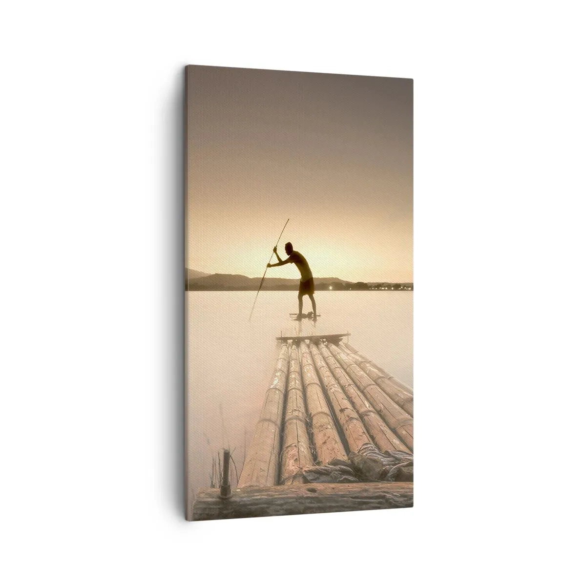 Vászonkép - Pihenés előtt - 45x80 cm