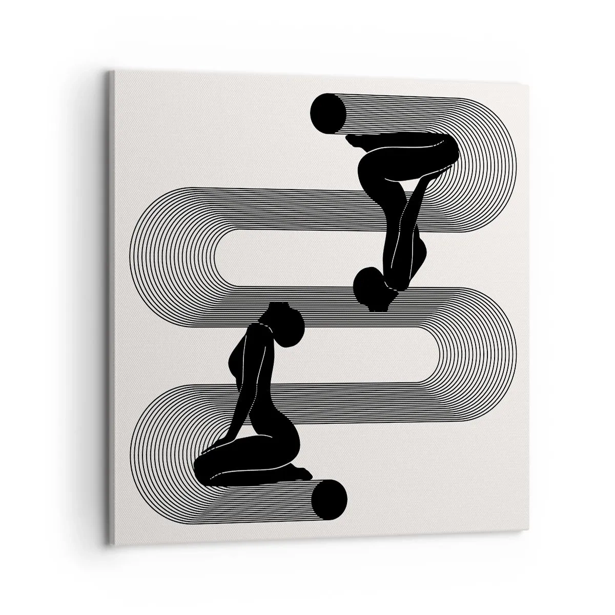 Vászonkép - Érzéki szimmetria - 60x60 cm