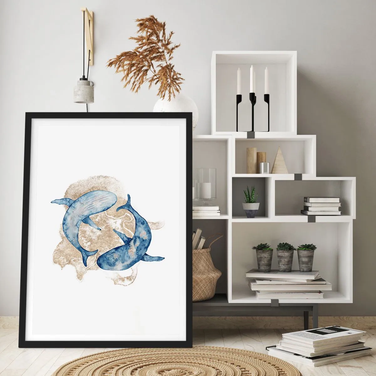 Poszter fehér keretben - Barátság vagy szerelem? - 70x100 cm