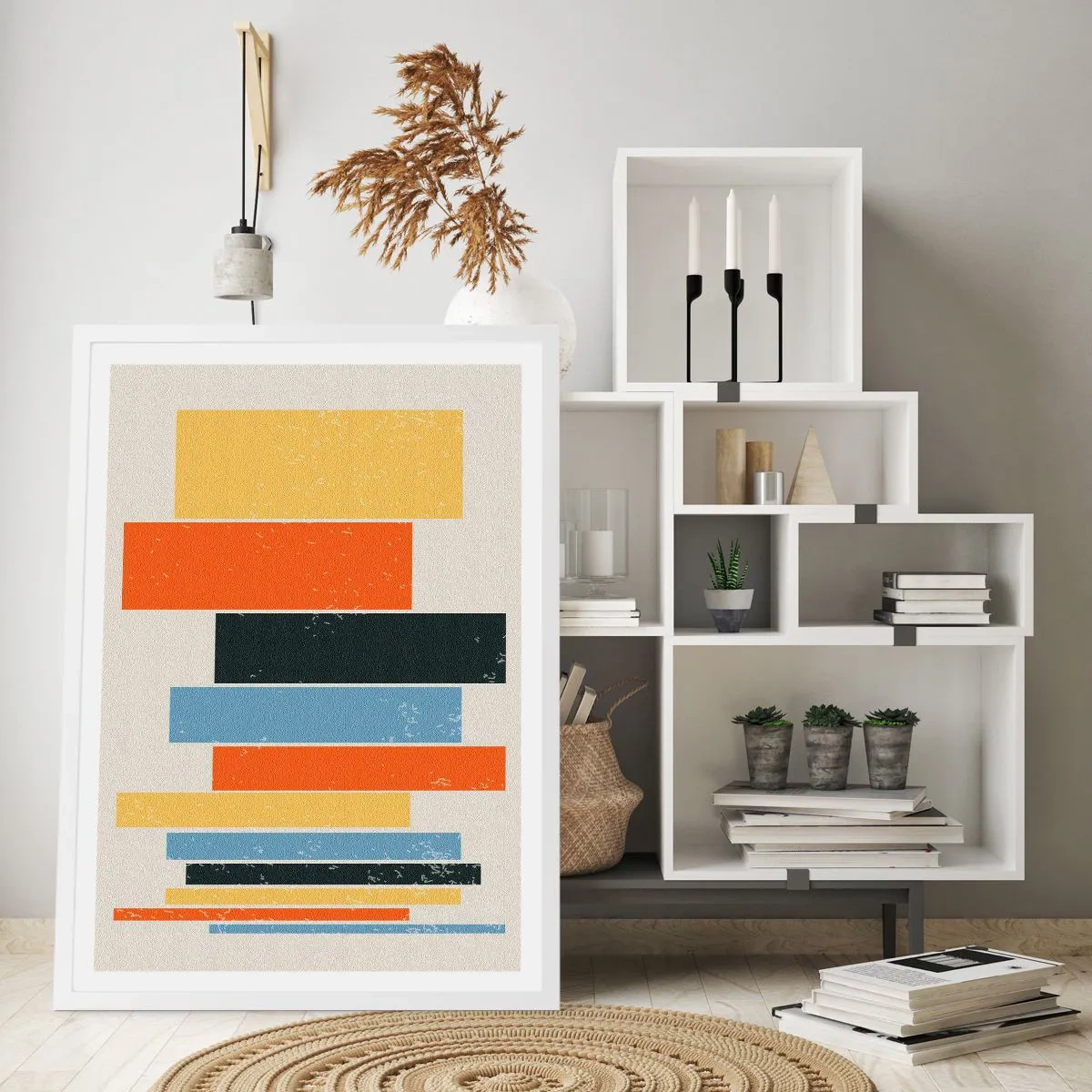 Poszter fekete keretben - Zenei felvétel - 40x50 cm